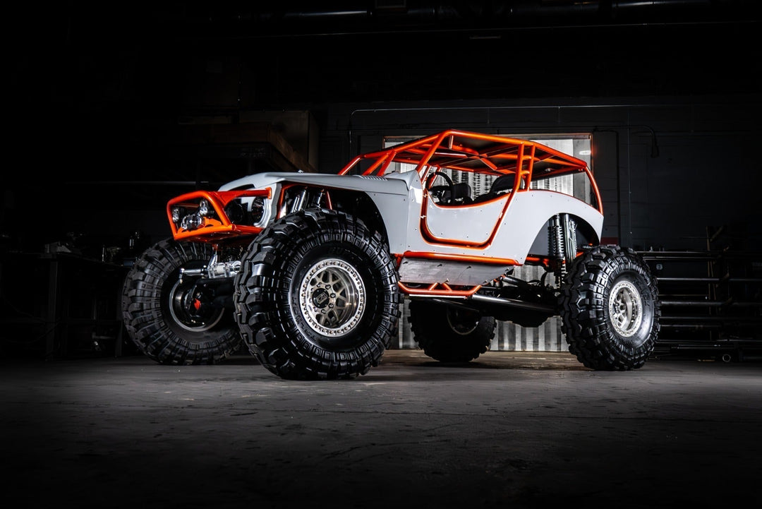 Crane Customer Showcase: Zack Roy’s “Dr. Dirt” FJ-Inspired Revolution 2.0 on Crane 14-Bolt Axles