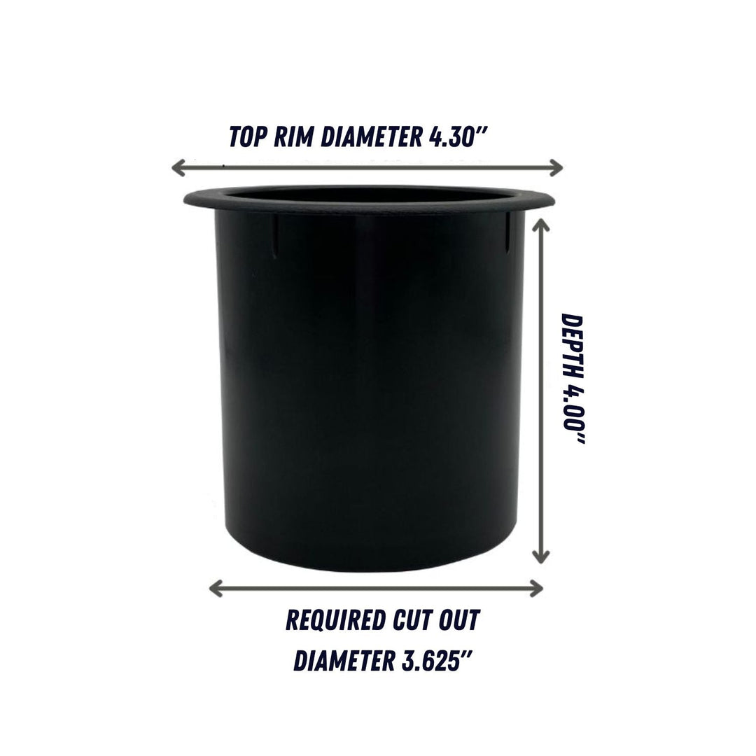 TwistLock Recessed Cup Holder