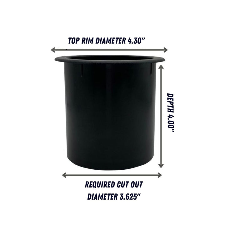 TwistLock Recessed Cup Holder