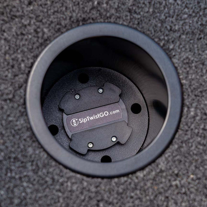TwistLock Recessed Cup Holder