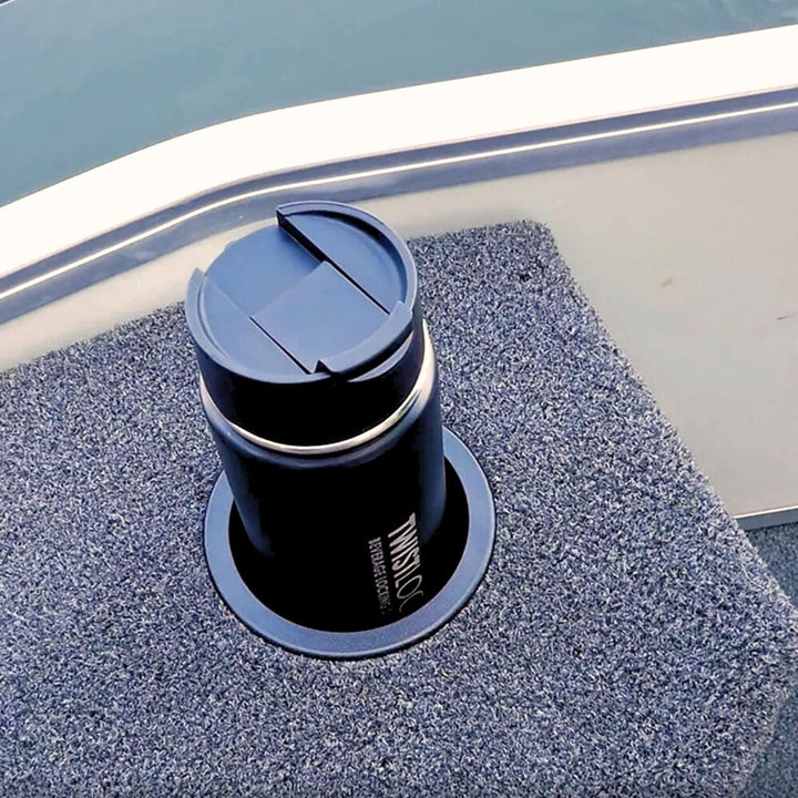 TwistLock Recessed Cup Holder
