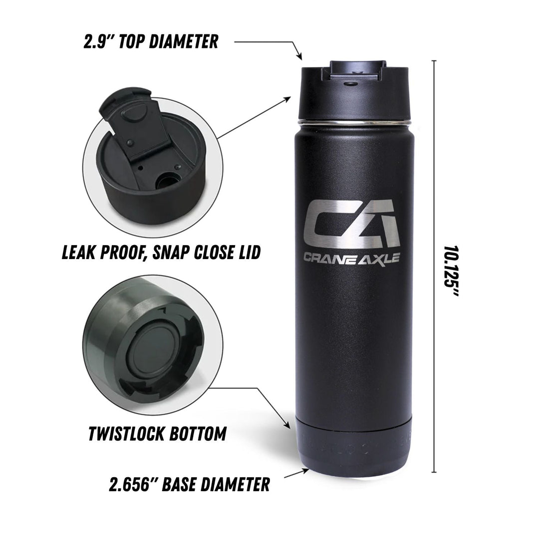 Crane Axle TwistLock Drinkware