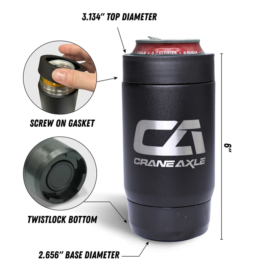 Crane Axle TwistLock Drinkware