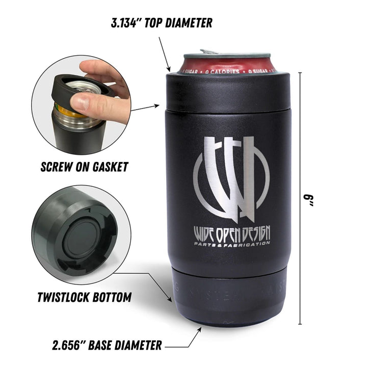 Crane Axle TwistLock Can Cooler