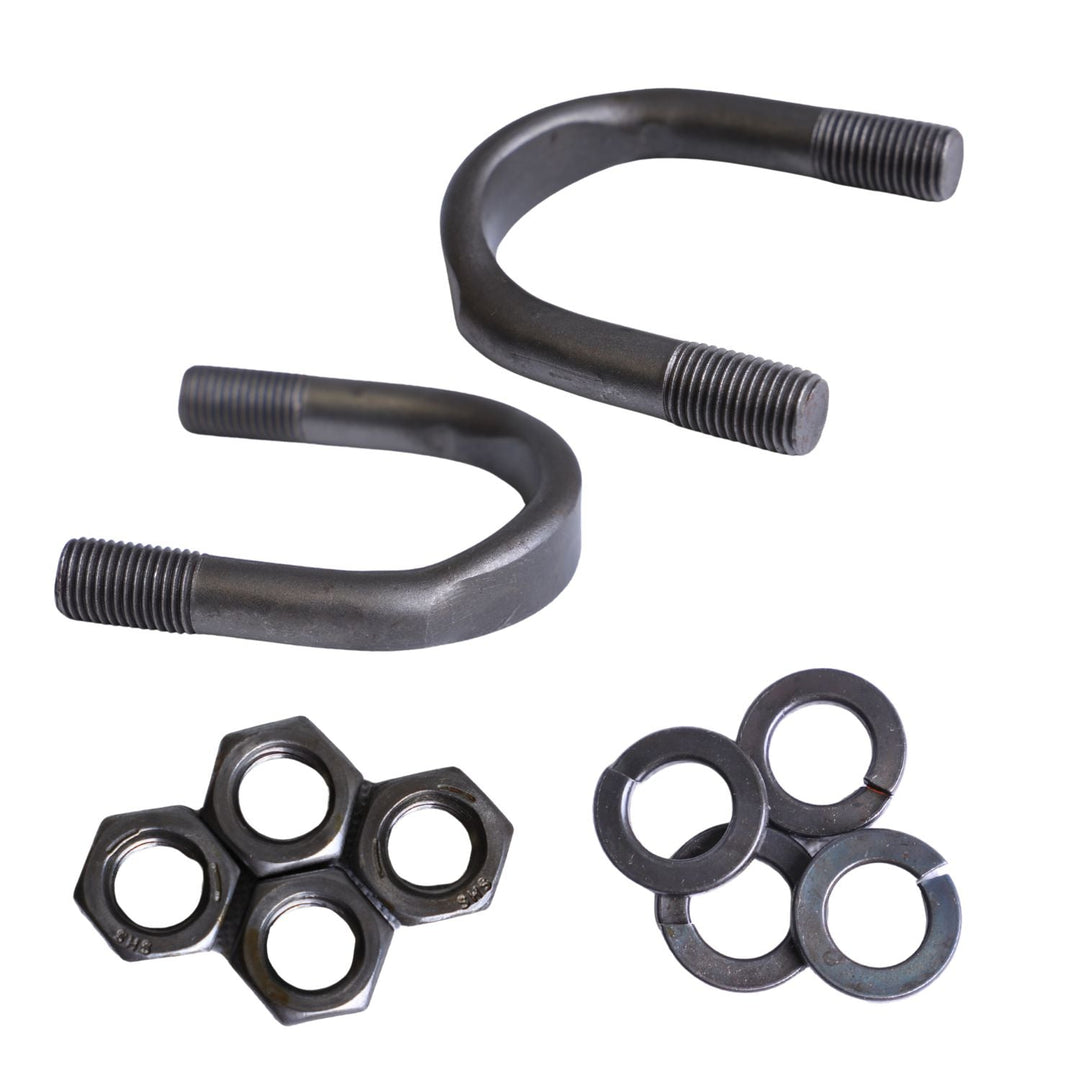 Two 1210 U-joint replacement parts on a white background