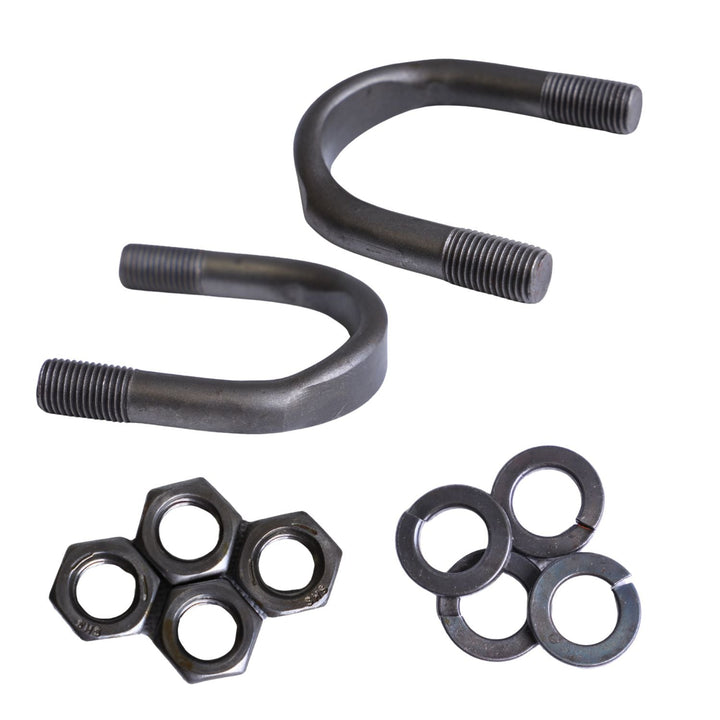 Two 1210 U-joint replacement parts on a white background