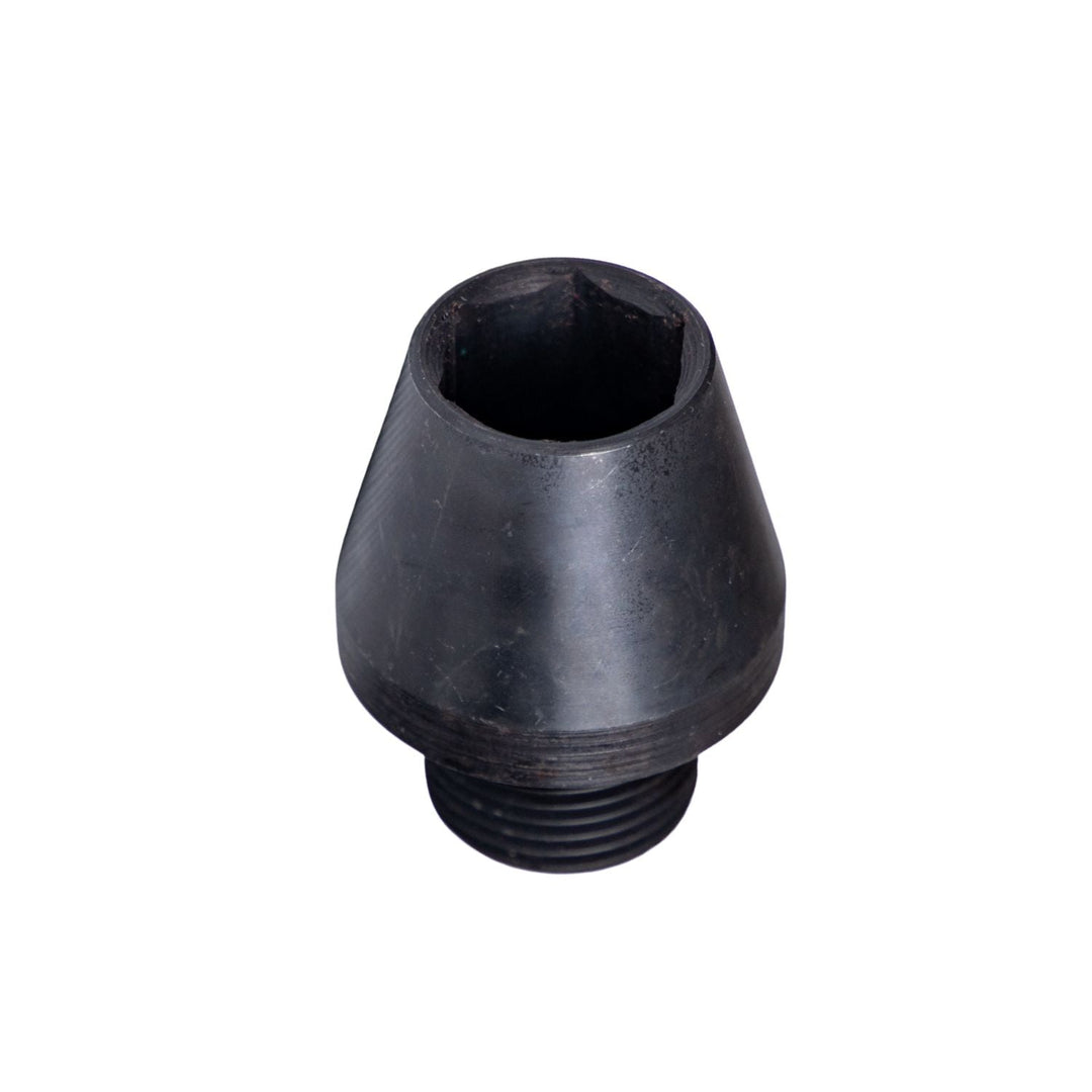 Black Dana 60 kingpin cone replacement on a white background