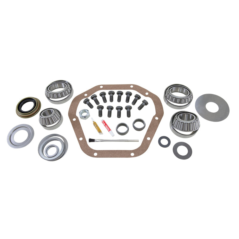Dana 60 and Dana 61 rear differential rebuild kit on a white background
