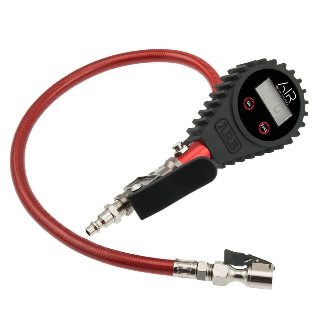 Inflator for arb onboard air systems on a white background