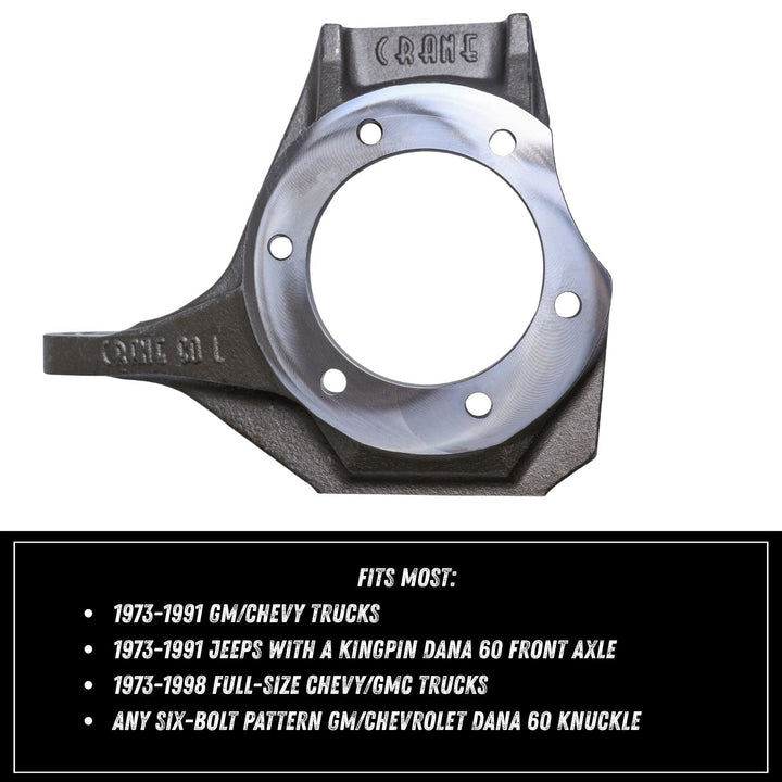 American made Dana 60 crossover kit with &