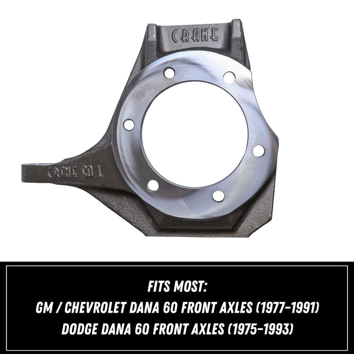Crane Axle Dana 60 crossover steering kit with 'Crane' branding on a white background