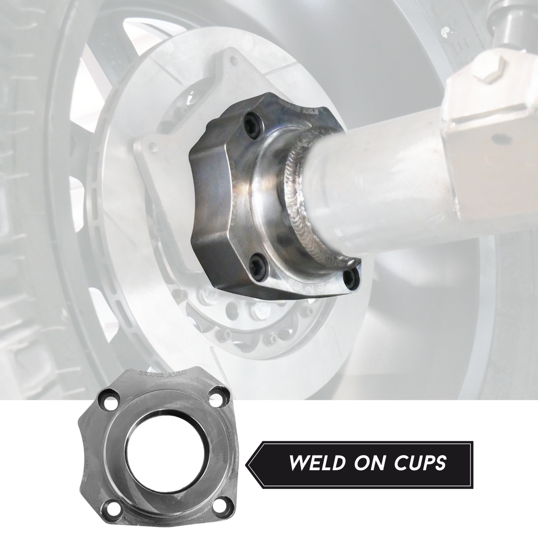 Crane Axle Rear Unit Bearing Adapter Cup Assembly (Pair)