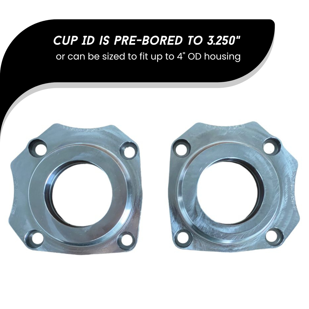 Crane Axle Rear Unit Bearing Adapter Cup Assembly (Pair)