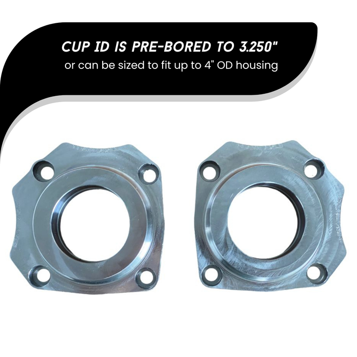 Crane Axle Rear Unit Bearing Adapter Cup Assembly (Pair)