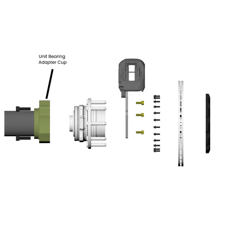 Crane Axle Rear Unit Bearing Adapter Cup Assembly (Pair)