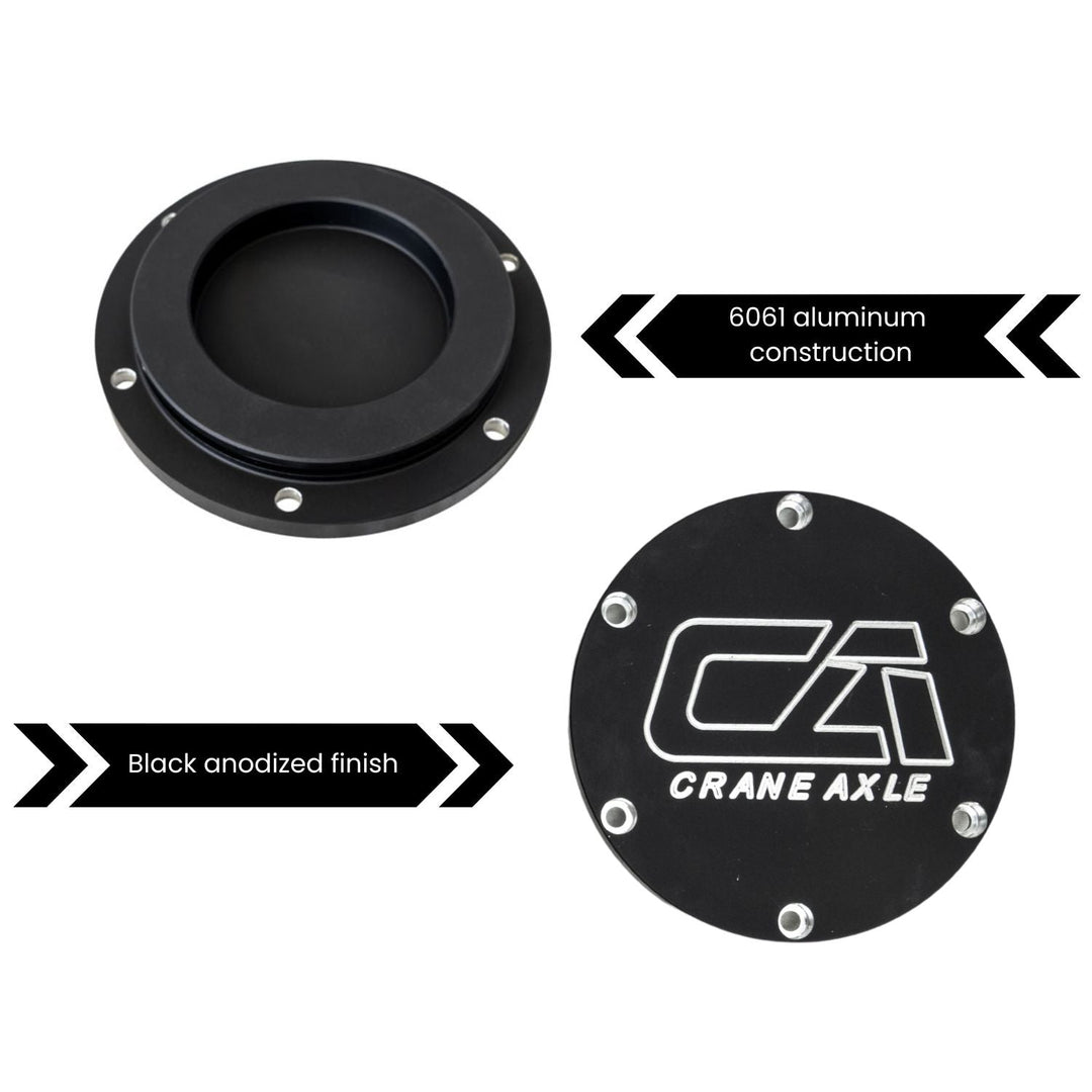 Crane Axle Super Duty Unit Bearing Covers (Pair)