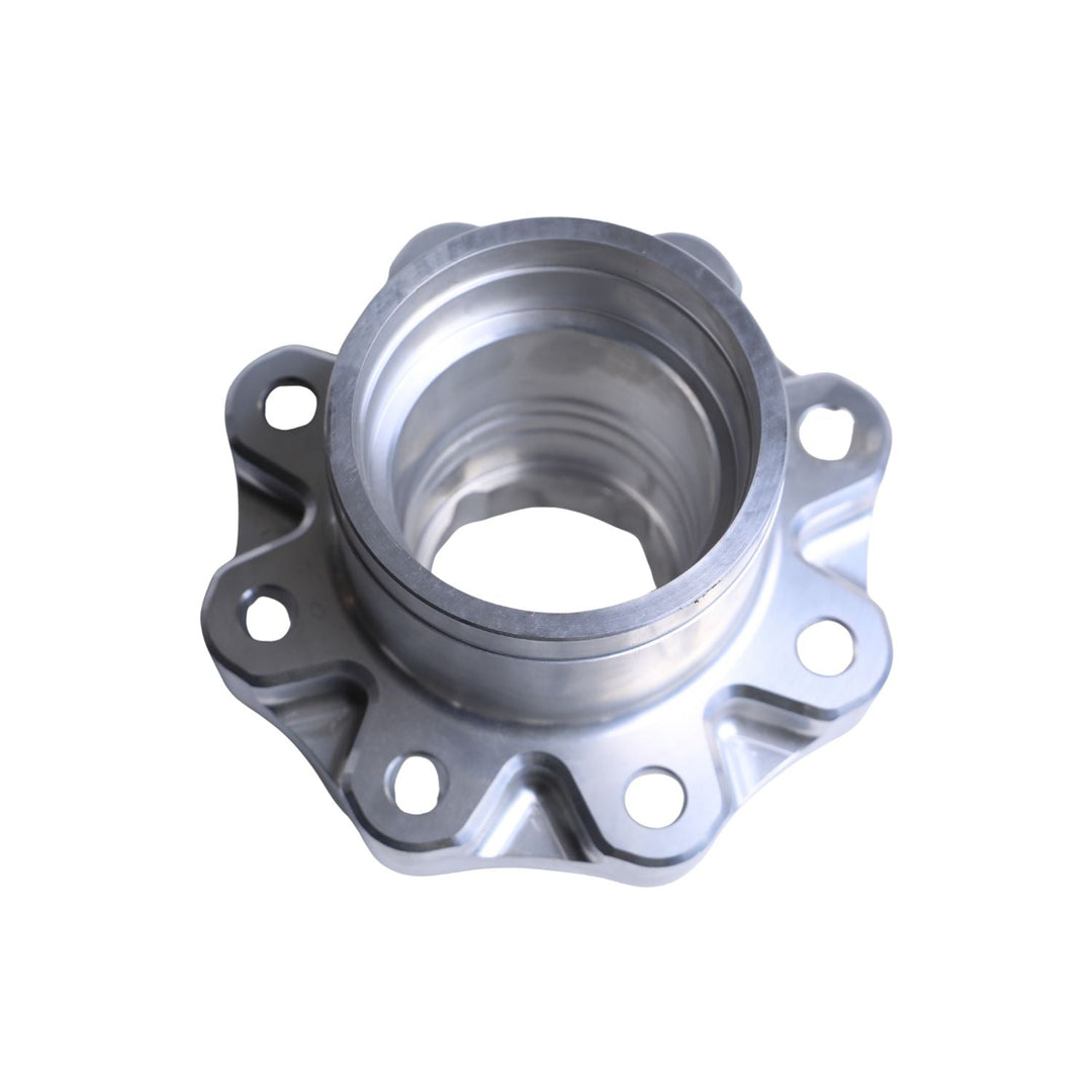 billet aluminum 14 bolt wheel hub upgrade on a white background