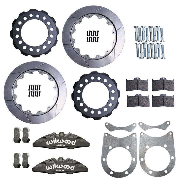 Crane Axle GM Dana 60 Wilwood Lightweight Brake Kit- 6 Piston