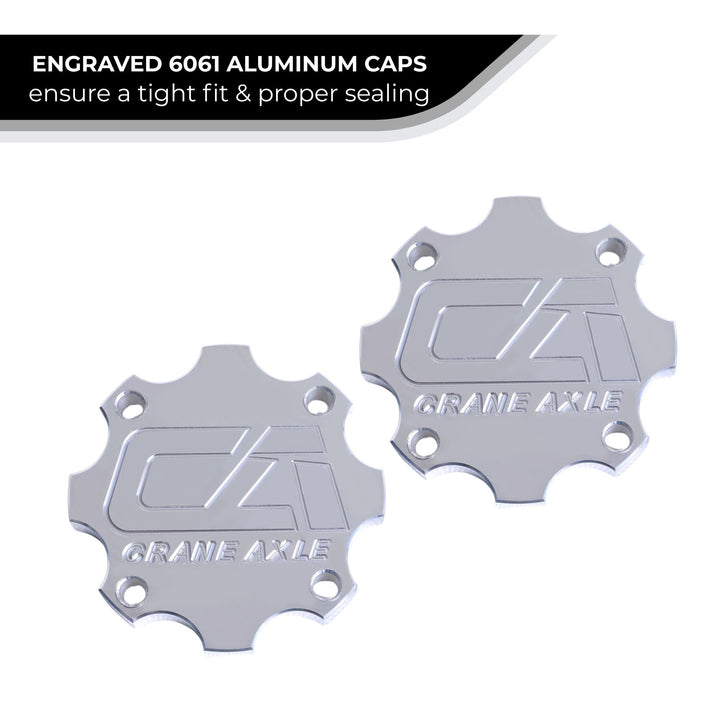 Promech Drive Cap GM 14-Bolt 40-Spline Drive Flange Kit | Crane Axle