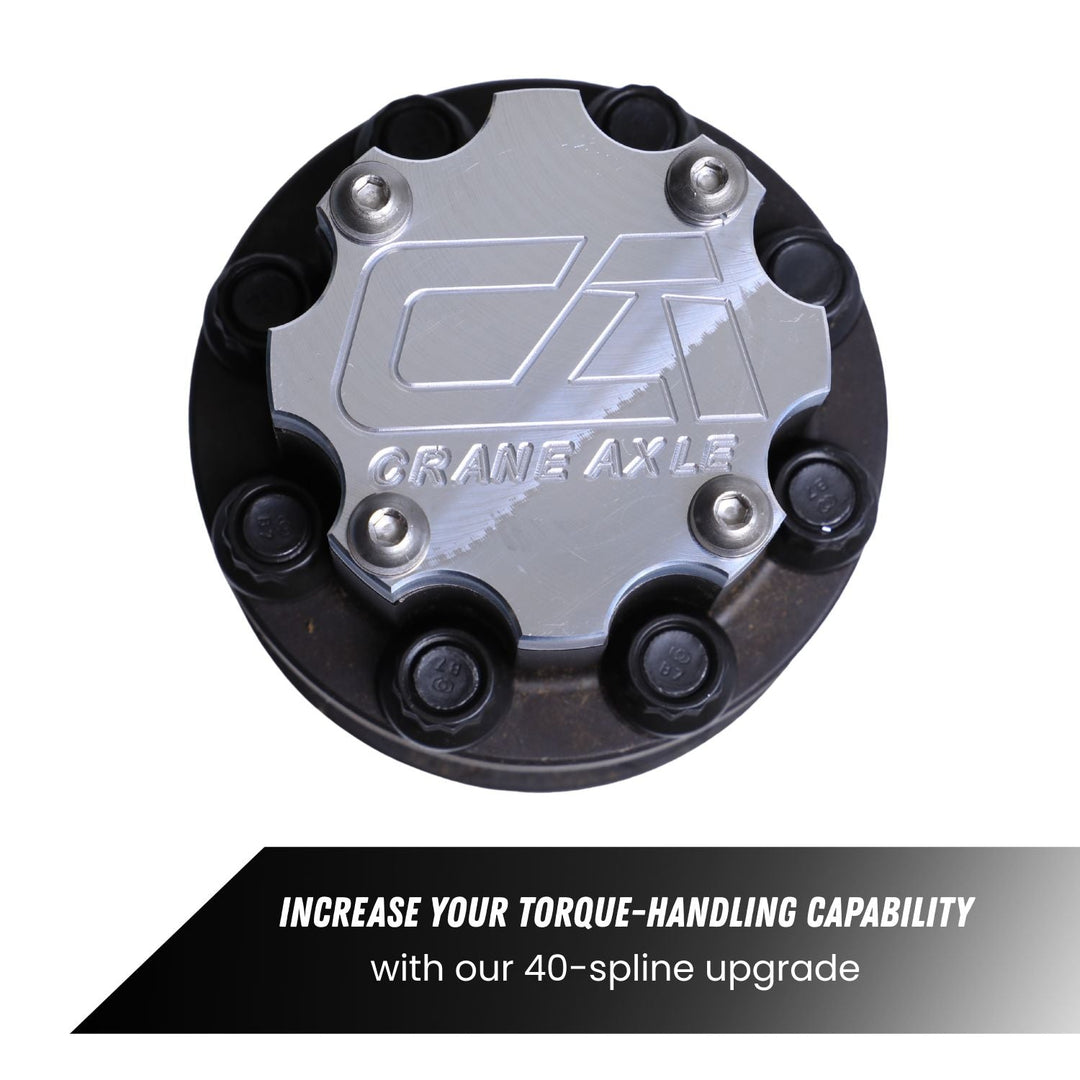 Crane Axle 14-Bolt Drive Flange Kit 40-Spline