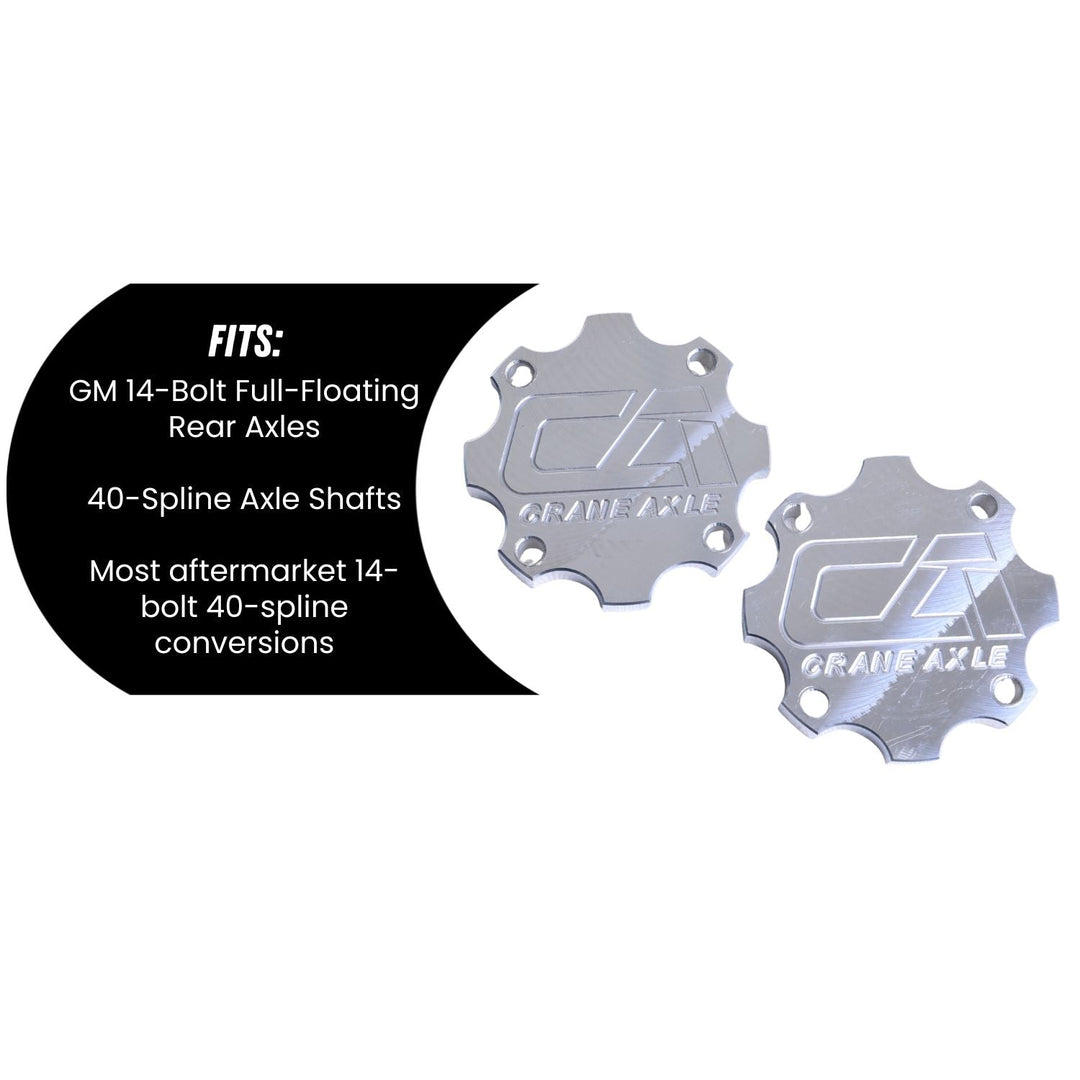 Crane Axle 14-Bolt Drive Flange Kit 40-Spline