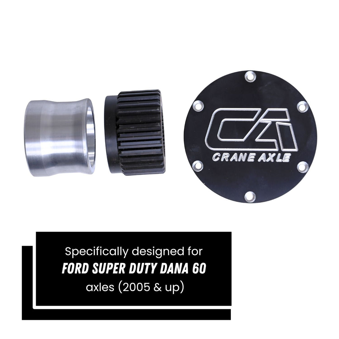 Crane Axle 40-Spline Unit Bearing Drive Flange Kit