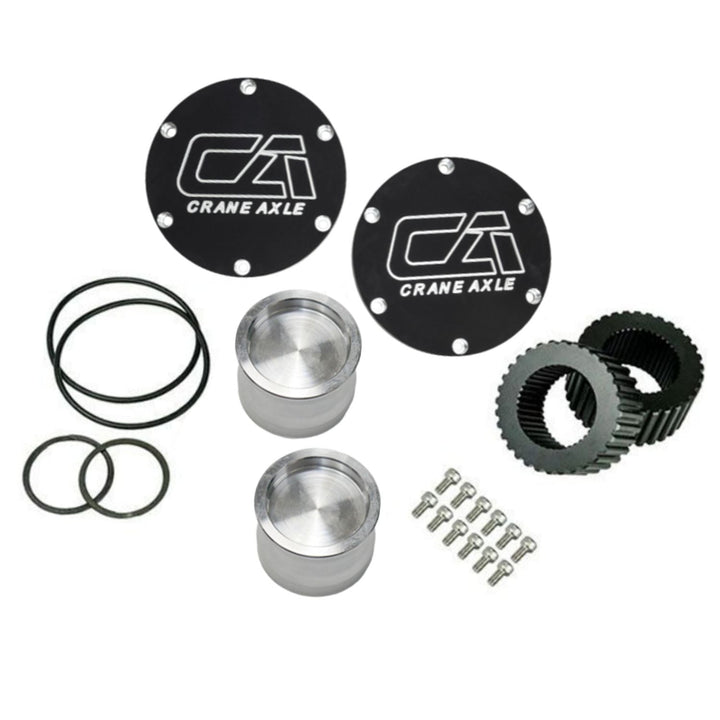 05+ Ford Super Duty Dana 60 40-Spline Unit Bearing Covers- Crane Axle