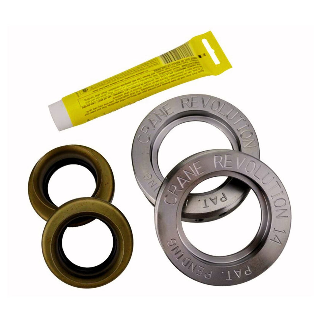 GM 14 Bolt inner seal kit and a yellow tube of thread sealant on a white background