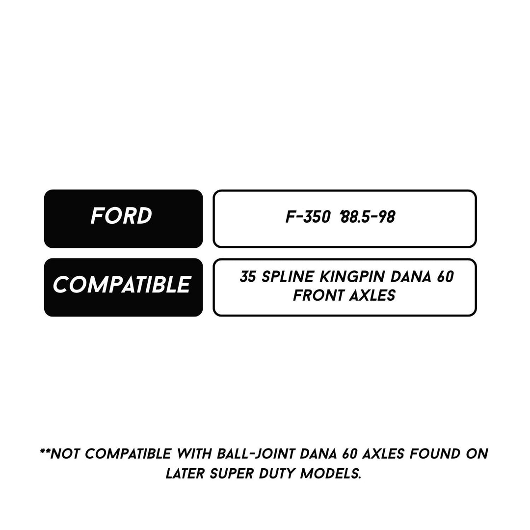 RCV 35-Spline Dana 60 CV Axle for Ford F-350 ('88.5–'98)