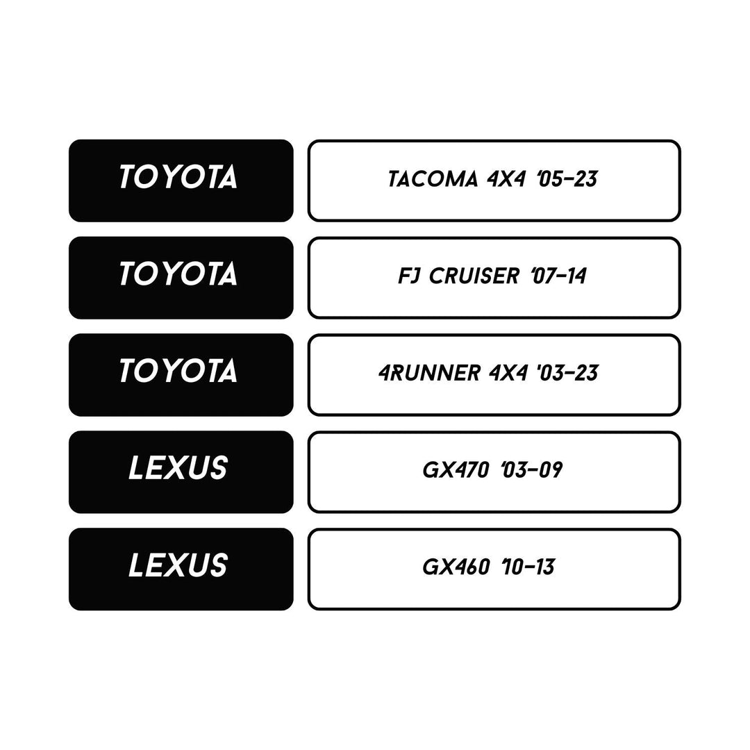 RCV IFS 300M CV Axle Set for Toyota Tacoma, 4Runner, FJ, GX460/470