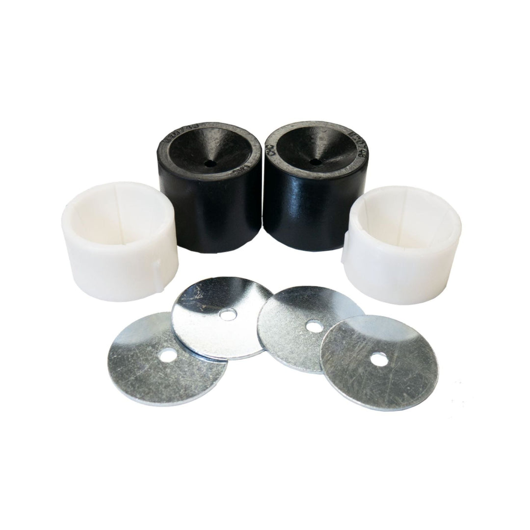 Set of Dana 60 Kingpin Spring Eliminator Kit on a white background
