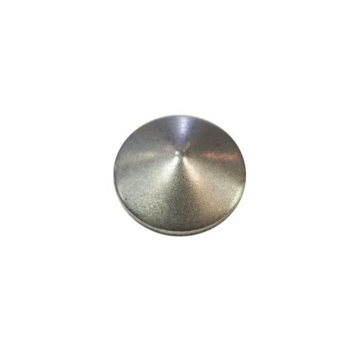 1.75 concave tube cap on a white background