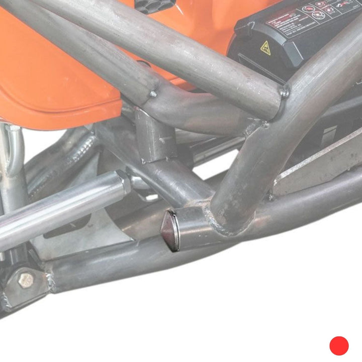 1.25" Weld On Concave Tube End Cap