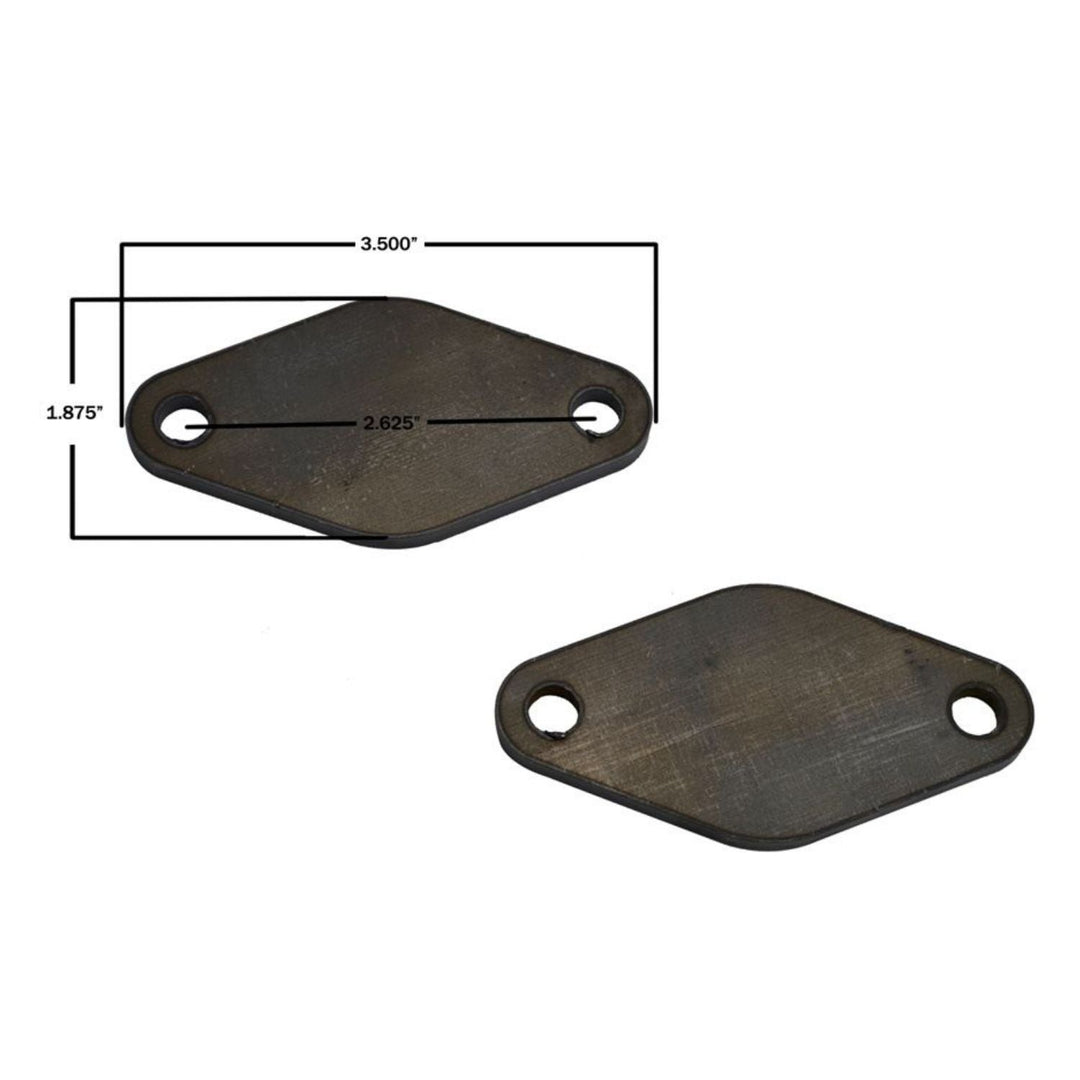 WOD 1.5" Tube Disconnect Flange Set