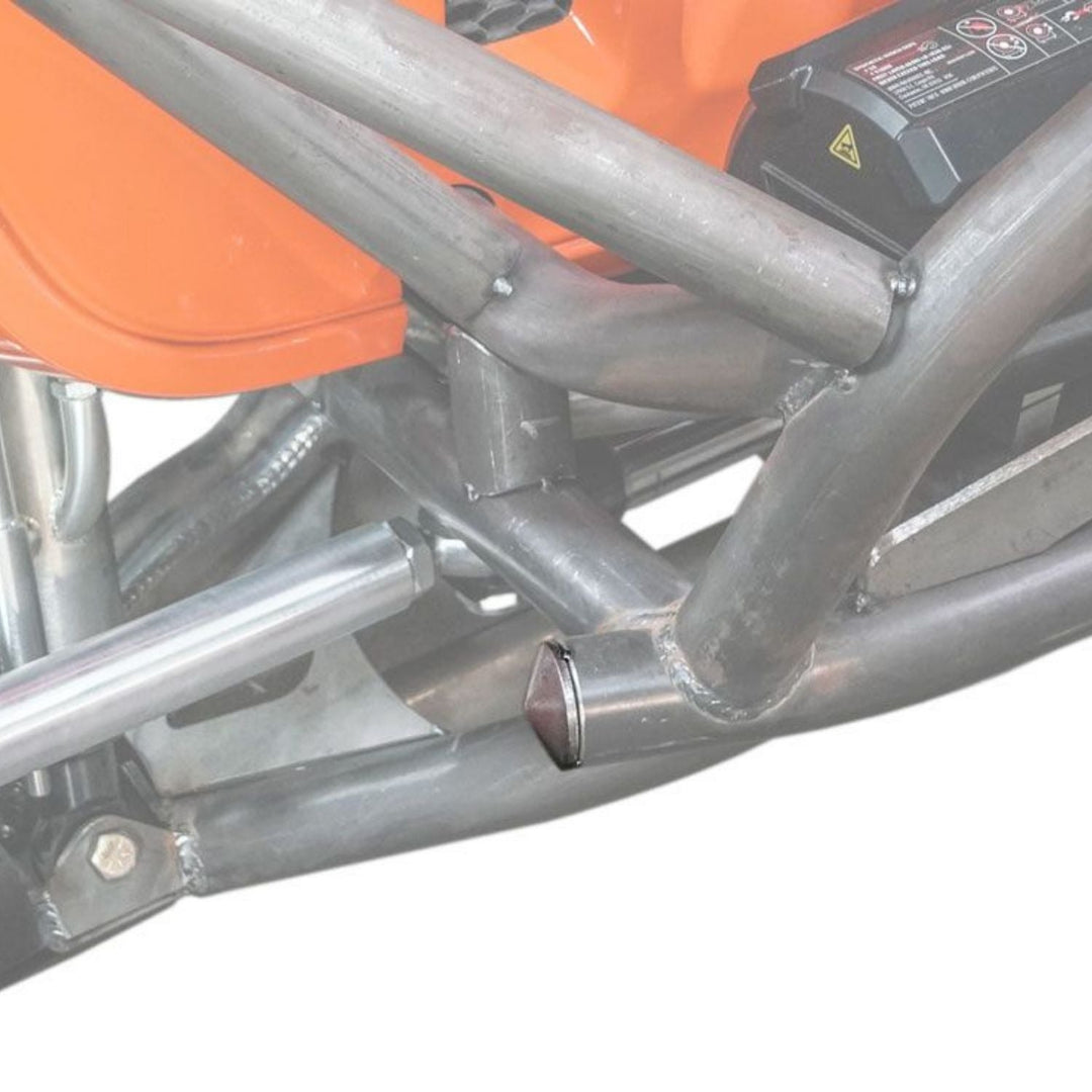 1.75" Weld On Concave Tube End Cap