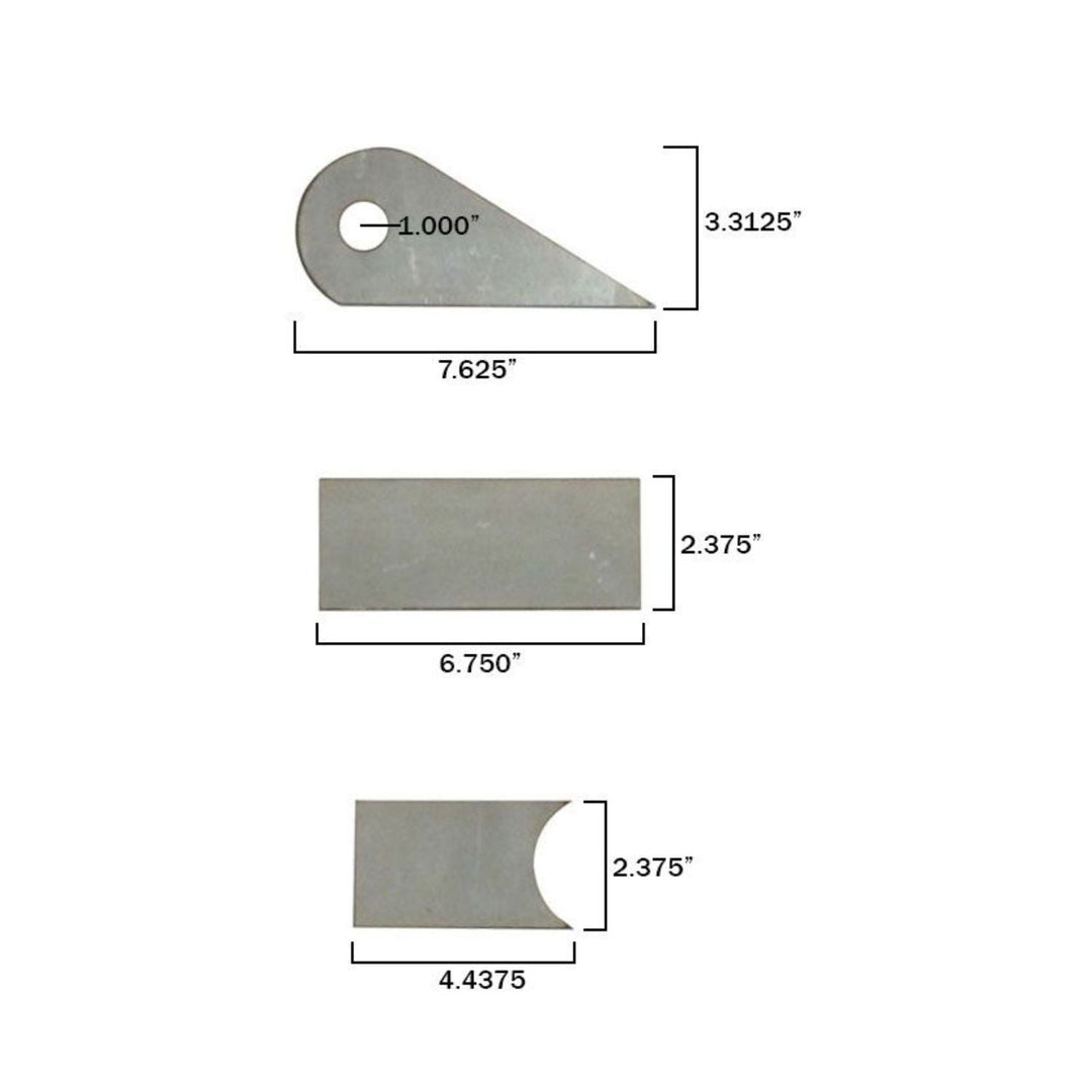 Square Frame Link Mounts