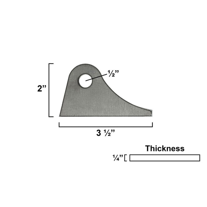 Short Lower Shock Tab
