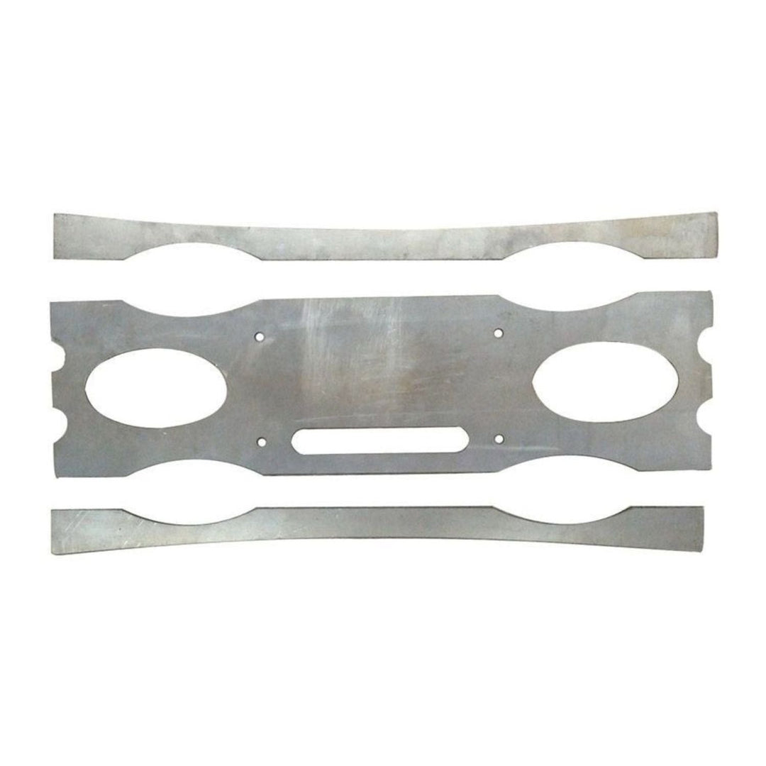  Revolution heavy duty weld on winch mount kit on a white background