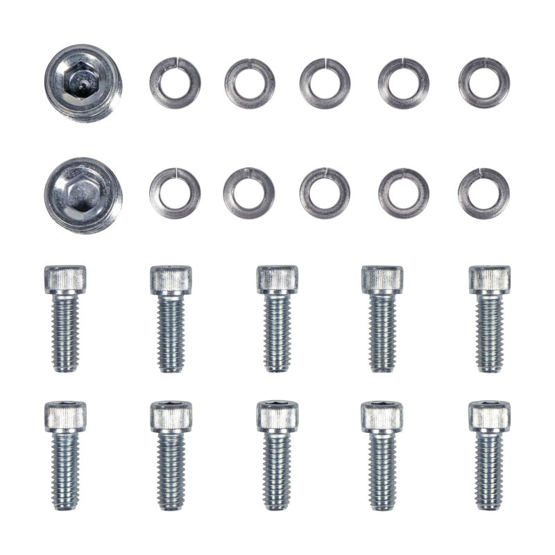 heavy duty GM rear differential protection cover hardware on a white background