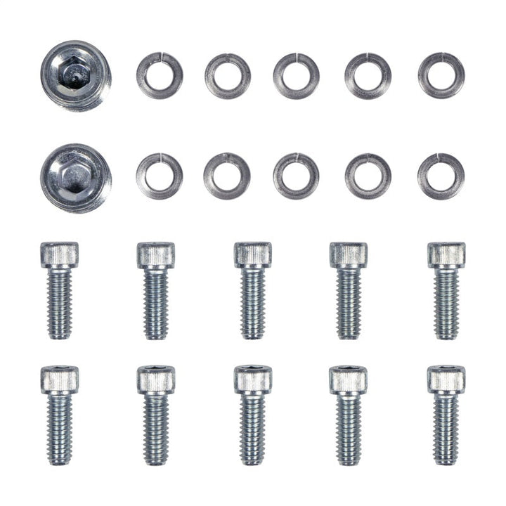 heavy duty GM rear differential protection cover hardware on a white background