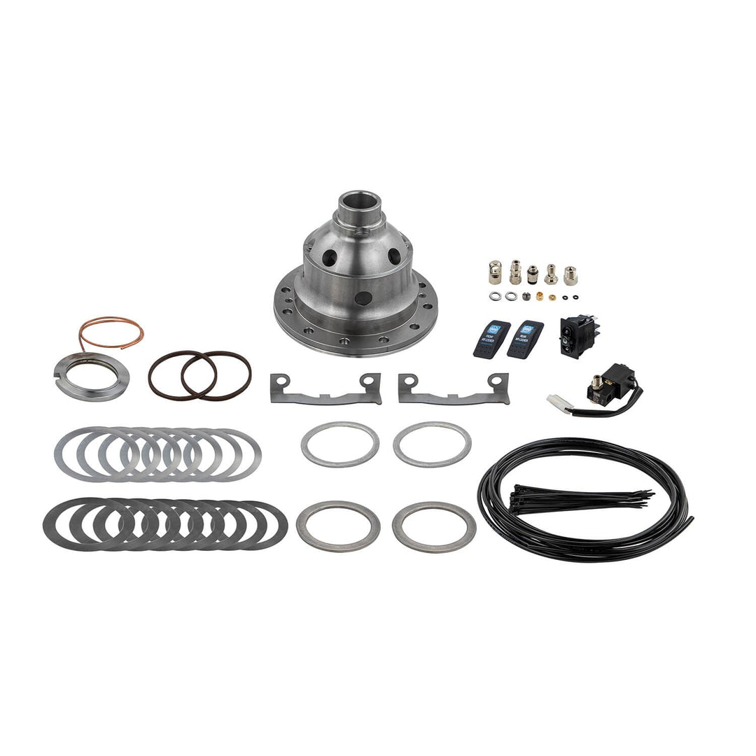 ARB Air Locker Dana 70 high speed components arranged on a white background