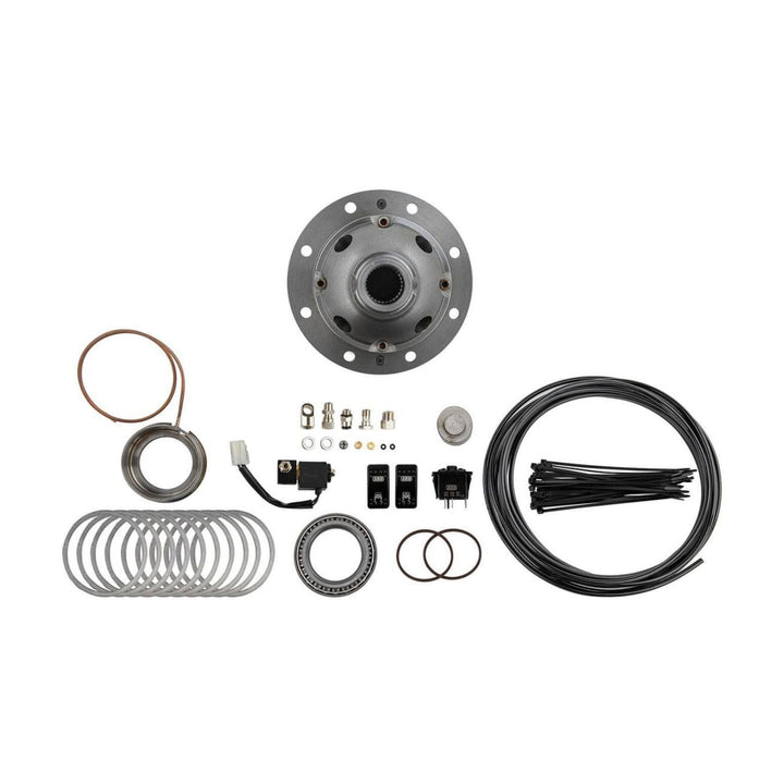 AMC 20 selectable air locker and components arranged on a white background