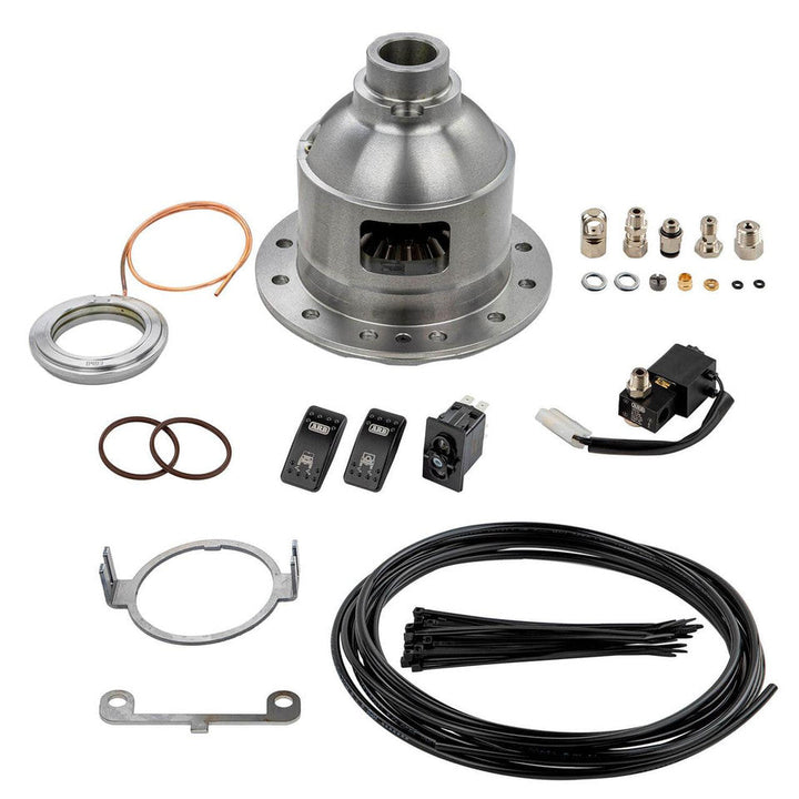 ARB Air Locker AAM 9.25 components on a white background