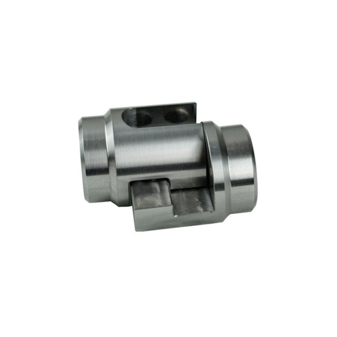 1.75 chromoly tube clamp on a white background