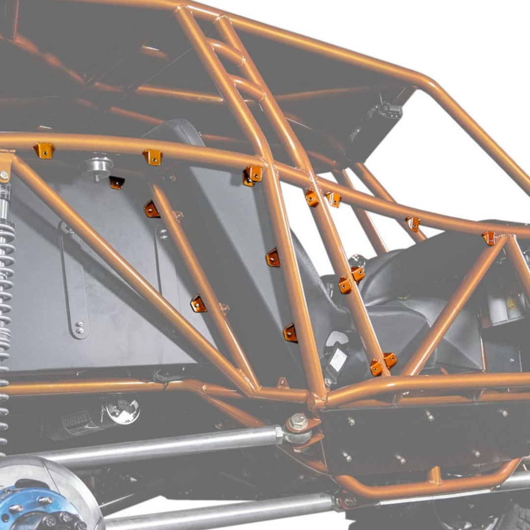 Body Panel Tabs with 1/4-20 NutSerts (set of 10)