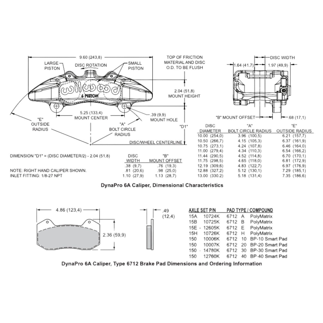 Forged Dynapro 6A Lug Mount R H