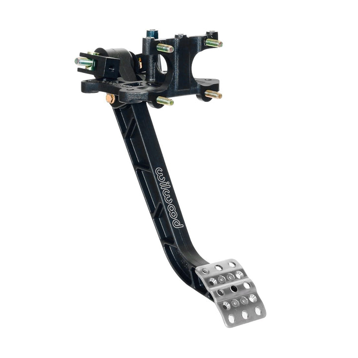 Black Wilwood balance bar pedal box with &