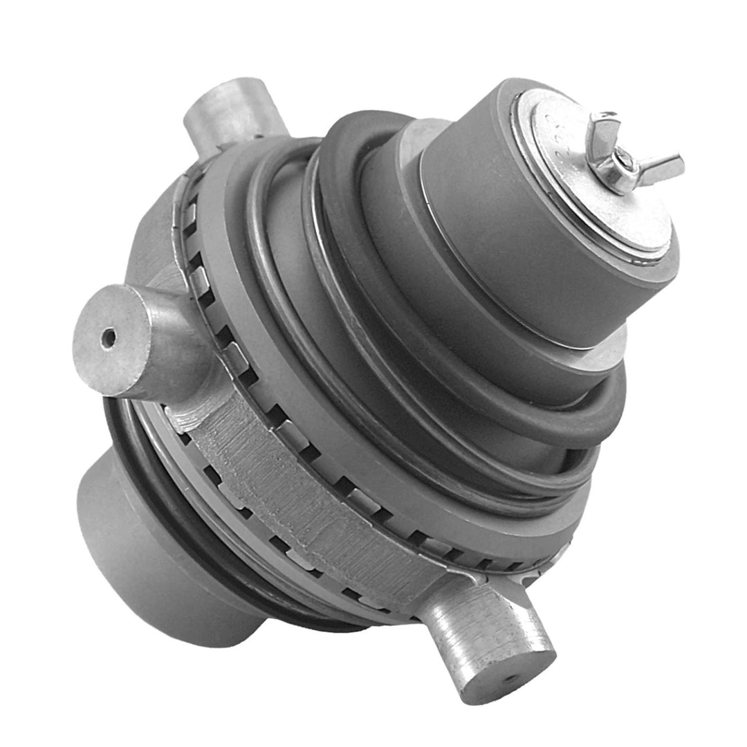 Gray Yukon 30-Spline GM 14-Bolt Grizzly Locker on a white background