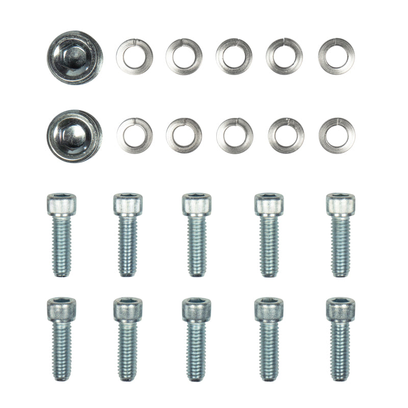 Dana 30 heavy duty differential cover hardware on a white background