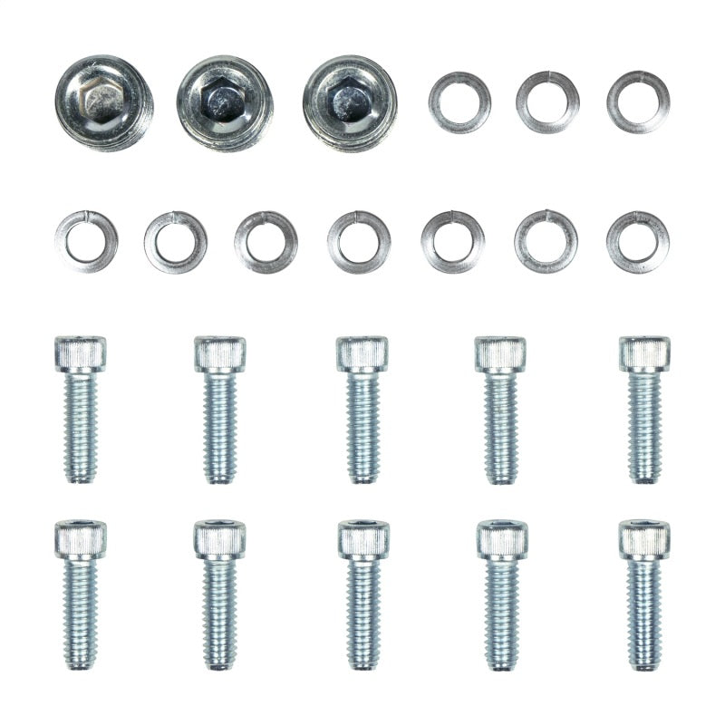 Dana 44 nodular iron diff cover hardware on a white background